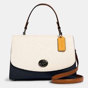 Coach Tilly Top Handle In Colorblock